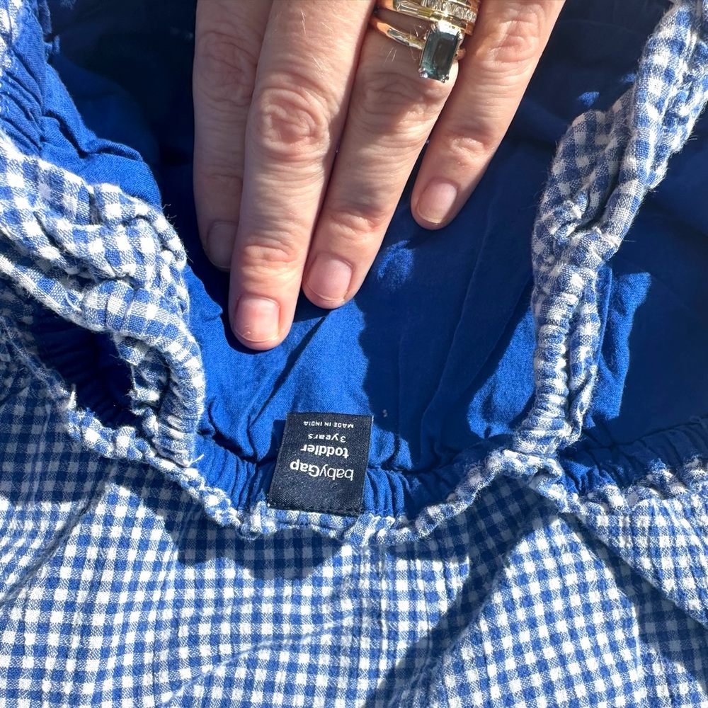 Baby gap gingham romper size 3T - Picture 4 of 4
